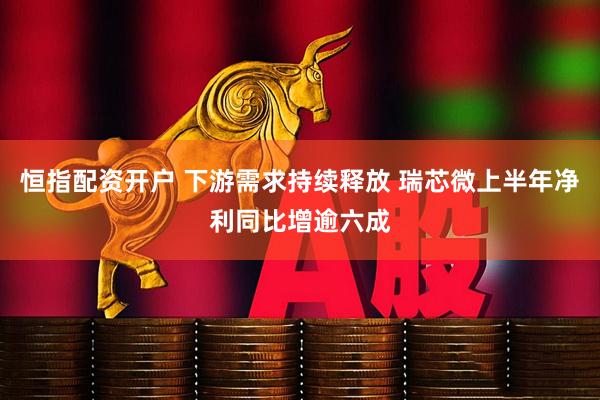 恒指配资开户 下游需求持续释放 瑞芯微上半年净利同比增逾六成